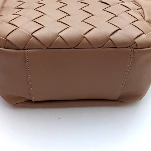 Collection XIIX Bags Nwt Collection Xiix Tan Braided Tote Bag